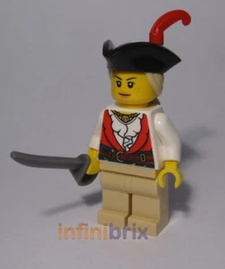 Lego Pirate Female Minifigure Made of Genuine Lego Parts NEW cus031 - Picture 1 of 1