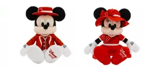 Disney 2025 Mickey & Minnie Mouse Plush set – Valentine's Day – 12'' - NEW - Picture 1 of 1
