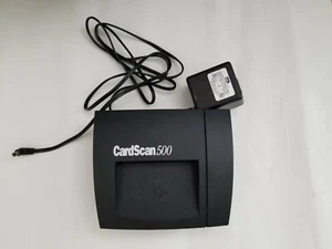 Corex Technologies CardScan 500 Business Card Scanner with AC adapter - Picture 1 of 1