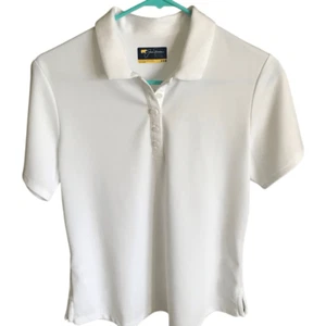 Jack Nicklaus women’s Golf white short sleeve polo shirt SZ Medium (R1) - Picture 1 of 3