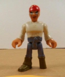 Figura Imaginext Fisher Price Barco Pirata Pierna Capitán Tesoro O8 - Imagen 1 de 3