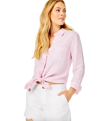 NWT LILLY PULITZER SIZE 4 BUTTERCUP 5" SHORT *RESORT WHITE* WAVE JACQUARD - Изображение 1 из 3