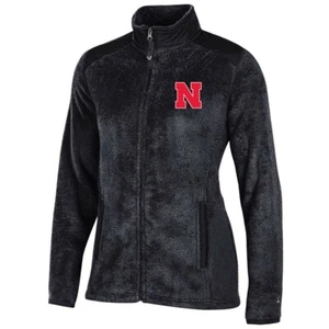 Nebraska Cornhuskers NCAA Full Zip Women's Team Logo Flurry Jacket by Champion - Picture 1 of 1