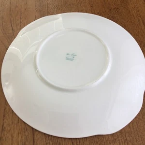 Susie Cooper Blue Gentian Cake Plate C.674 Wedgwood porcelain wildflower design - Picture 1 of 3