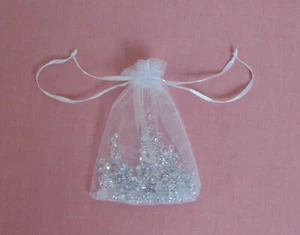 Selection Clear Crystal Acrylic Rhinestones Diamante Beads - Picture 1 of 5