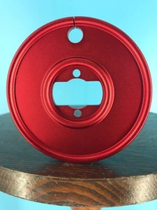 Burlington Recording AEG 1/4" Aluminium HUB-ADAPTER (Red) - Picture 1 of 3