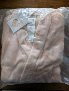 POTTERY BARN TEEN Hello Kitty® Metallic Velvet Robe-Blush-NWT - Picture 1 of 5
