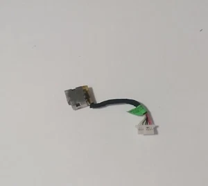 AC DC IN Power Jack Charging Port Cable for HP  14-cf0006dx 14-cf0012dx  - Picture 1 of 4