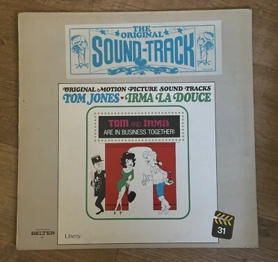 TOM JONES & IRMA LA DOUCE SOUNDTRACK LP - JOHN ADDISON & ANDRE PREVIN - Image 1 of 3