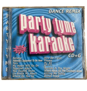 Party Tyme Karaoke Tanz Remix CD 16 Songs Lyric Booklet enthalten 1999 - Bild 1 von 5
