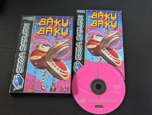 Juego Baku Baku Sega Saturn PAL Completo Raro Retro Gaming - Imagen 1 de 5