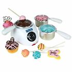 NEW CM103 4 5 Electric Chocolate Melting Pot With 3 Pots Included White UK Sell