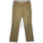 Men's Bonobos Straight Fit Chino Pants Size 32 x 34 100% Cotton Twill Camel
