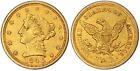 1843 $2.50 Liberty Head Quarter Eagle Gold PCGS AU50 CAC