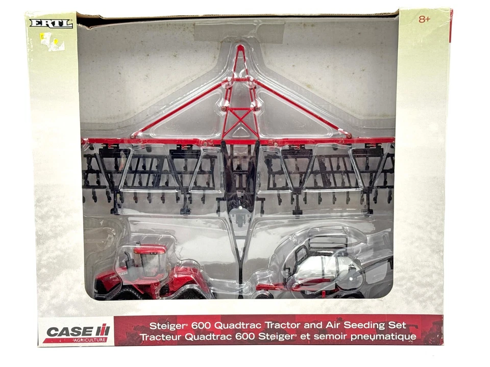 1/64 Case IH Steiger 600 Quadtrac Tractor and Air Seeding Set - Image 1 of 1