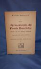Apresentação Da Poesia Brasileira, Manuel Bandeira, 1946, Portguese, 200727