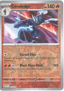 Ceruledge - - SV08: Surging Sparks 035/191 - Uncommon - NM Pokémon TCG - Picture 1 of 2