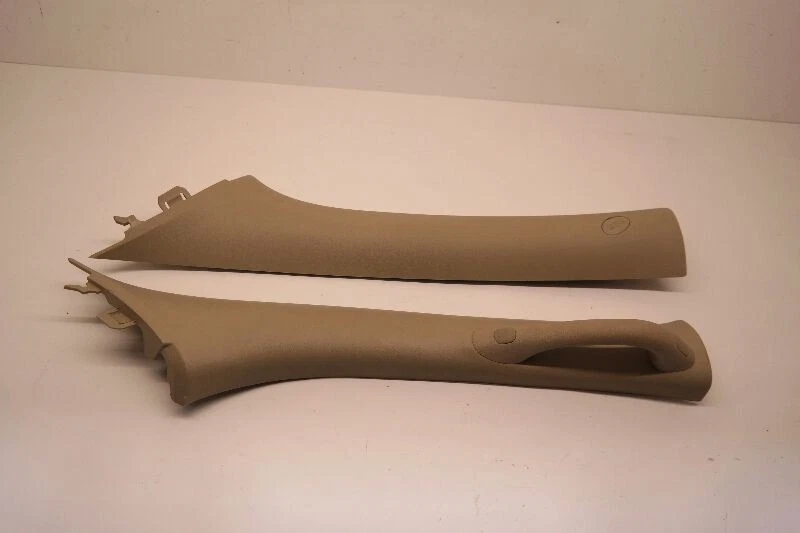 2007-2012 HYUNDAI VERACRUZ RIGHT LEFT A PILLAR TRIM SET TAN - Image 1 of 4