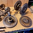 Originale Dampf lokomotivteile, professionell gefertigt