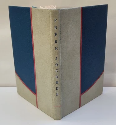 Anatole France. Frère Joconde Illustré Léon Lebègue Ferroud. Belle Reliure D'art - Photo 1/4