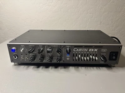 Carvin BX500 500W Bass Amplifier Head Tube Pre-Amp - Image 1 of 2