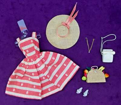 De colección Barbie BUSY MORNING OF #956 EXC/COMP Sombrero Bolso Repro Collar BIN Foto 1 de 4
