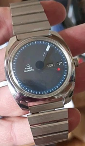 Pulsera Q Timex 1975 Enigma reedición 37 mm acero inoxidable (como nueva) envío el mismo día - Imagen 1 de 9