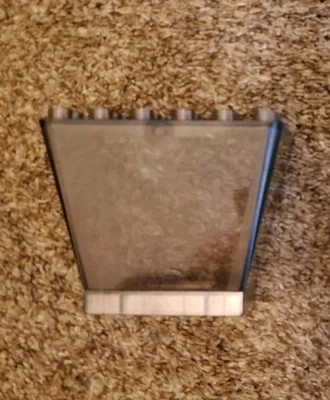 Lego Duplo TRANSLUCENT AIRPORT AIR TRAFFIC CONTROL TOWER WINDOW PART Rare  - Image 1 of 4