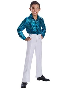 Child's Boy's Crocodile Skin Disco Shirt Costume Small 6-8 - Picture 1 of 1