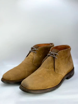 Church’s Botas de Desierto de Gamuza Grado Personalizado Marrón Arena UK 8 F Suela Dainite Para Hombre Foto 1 de 4