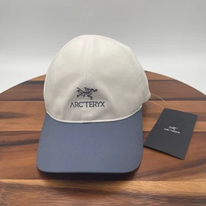 Arcteryx Bird Word Cap Arctic Silk Strat L/XL Baseball Hat Outdoor Hiking NEW - Picture 1 of 6