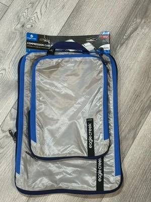 Eagle Creek Pack It Isolate Juego de 2 Cubos de Compresión S/M Azul Azul/Gris NUEVO Foto 1 de 2