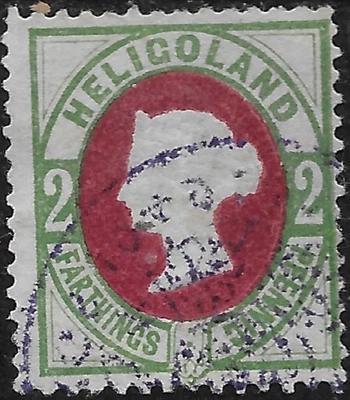 SIGNO HELIGOLAND 1875 local SG#11 EN MUY BUEN ESTADO🔥USADO RR Foto 1 de 2