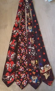 Valentine Looney Tunes & Disney Novelty Design Dress Ties - Picture 1 of 6