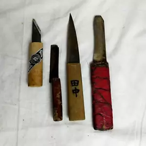 Collezione coltelli Made in Japan 4 pezzi insieme affilamatite artigianale - Foto 1 di 12