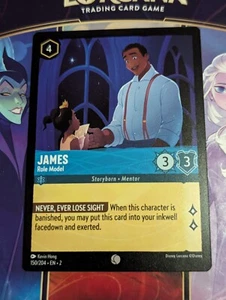 Disney Lorcana Rise of the Floodborn #150/204 James Non Foil - Picture 1 of 1