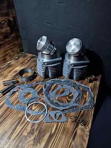 2 cylinders with piston rings bolt Dnepr MT 650 ccm cylinders pistons set NEW - Bild 1 von 14