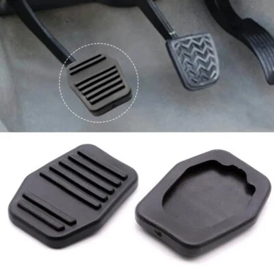 2pcs Rubber Brake Clutch Foot Pedal Pads 6789917 For Ford Fiesta MK5 Ikon 02-08 - Image 1 of 4