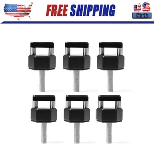 6X Aluminum Hard Top Quick Removal Fastener Thumb Screw for jeep Wrangler JK JL - Picture 1 of 9
