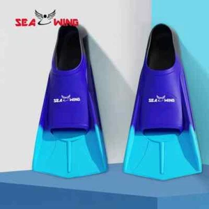 Short Blade Swimming Training Fins Sizes for Men Women and Kids Incl - Picture 1 of 30