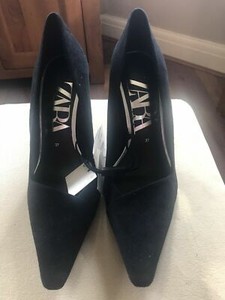 ZAPATO TACÓN LAZO BRILLOS - Negro | ZARA España