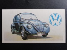 No.39 VOLKSWAGEN V3 PROTOTYPE History of the Motor Car by Brooke Bond 1968