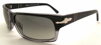 Persol Sunglasses Model 2997 S Color 966 71 GRADIENT BLACK GRADIENT GREY SIZE 57 - Image 1 of 4