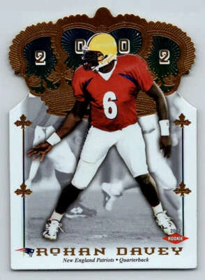 2002 Crown Royale #186 Rohan Davey RC (ref 200194) - Image 1 of 2