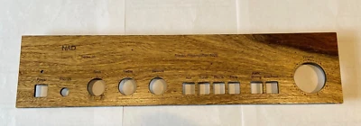 Placa frontal NAD 1020 palo de rosa brillante #023 amplificador no incluido HACER OFERTA Foto 1 de 4