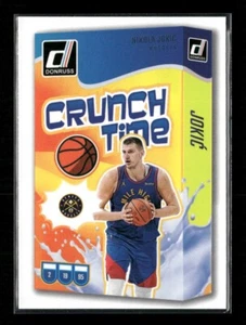 2024-25 Nikola Jokic Donruss Basketball Crunch Time #10 Denver Nuggets - Picture 1 of 2