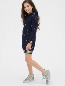 NEW GAP girls disney minnie mouse hoodie dress size XS(4) - Picture 1 of 7