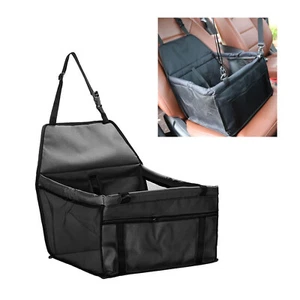 Foldable Pet Dog Cat Travel Safety Carry Bags Basket Booster Car Seat Cover Pad - Bild 1 von 8