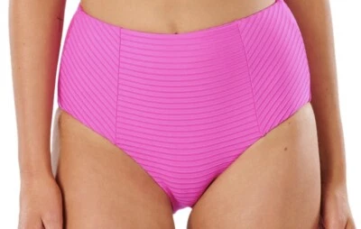 Nuevo con etiquetas Rip Curl Premium Surf Cintura Alta Buen Fondo Rosa Talla S Foto 1 de 2