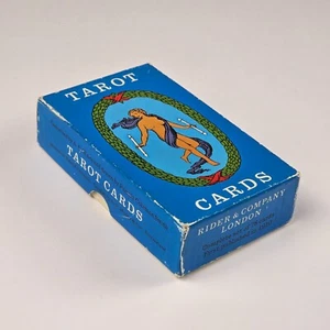 Vintage Rider Waite Tarot Card Deck, Blue Box, 1971 AMAZING CONDITION - Bild 1 von 21